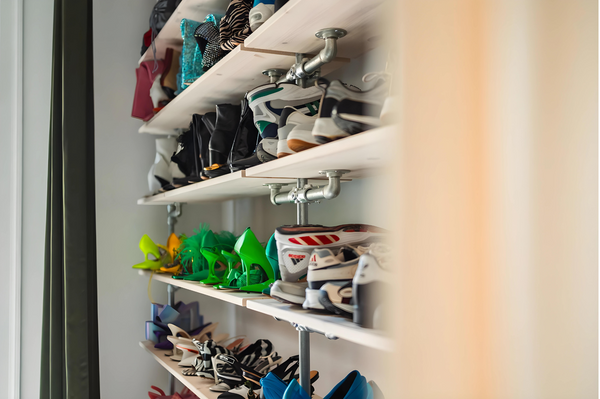 Emili Sindlev et son Incroyable Dressing à Chaussures