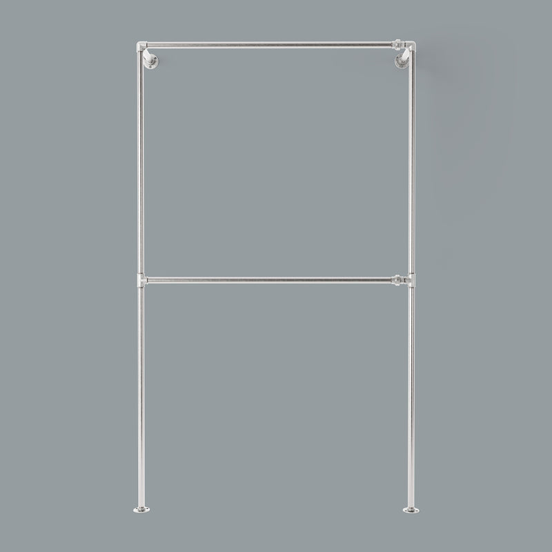 RackBuddy Bob Steele - Portant à vêtements double barre