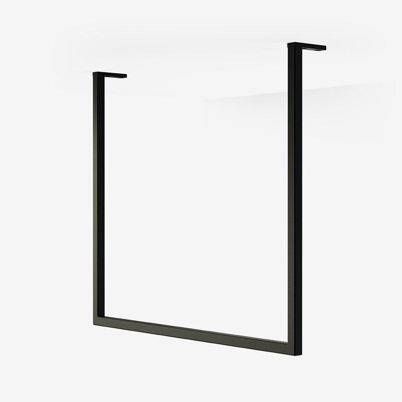 Portant à vêtements Frame suspendu plafond blanc mat