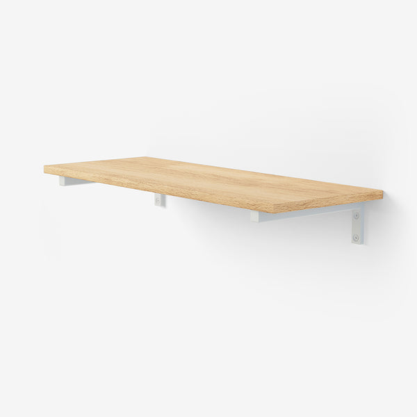 Frame John blanc mat avec étagère en chêne classique