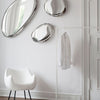 Portant à vêtements minimaliste blanc 
