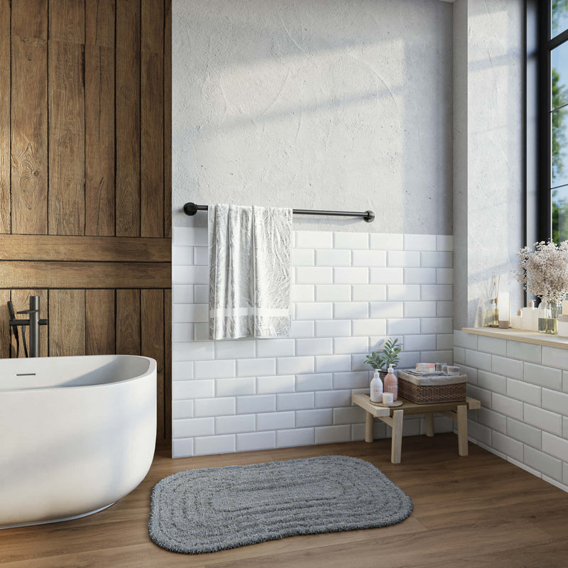 tringlenoire pour suspendre les serviettes de bain