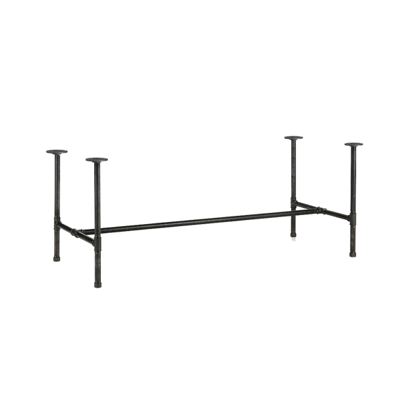 Pieds de table en fer foncé
